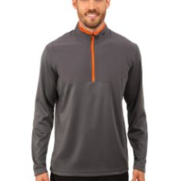 Nike Other - Nike Golf Tour Performance Dri-Fit Half-Zip Gray Pullover Shirt Size 2XL XXL VGC